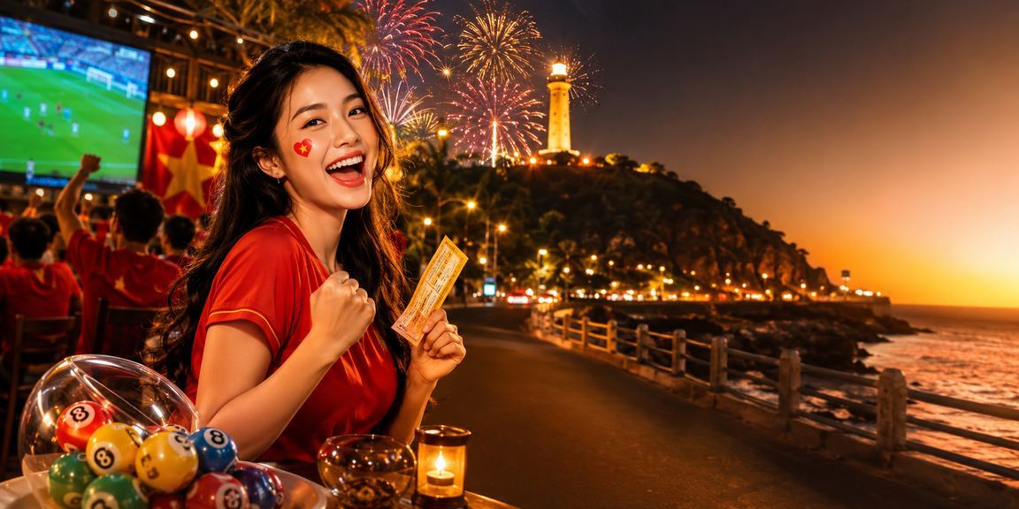 Không khí lễ hội cá cược và xổ số tại Vũng Tàu với ứng dụng di động log2